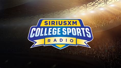 sirius xm college football live